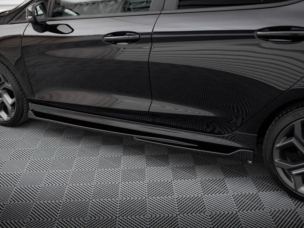 Maxton Design - Side Skirts Diffusers V.4 Ford Fiesta Mk8 ST / ST-Line