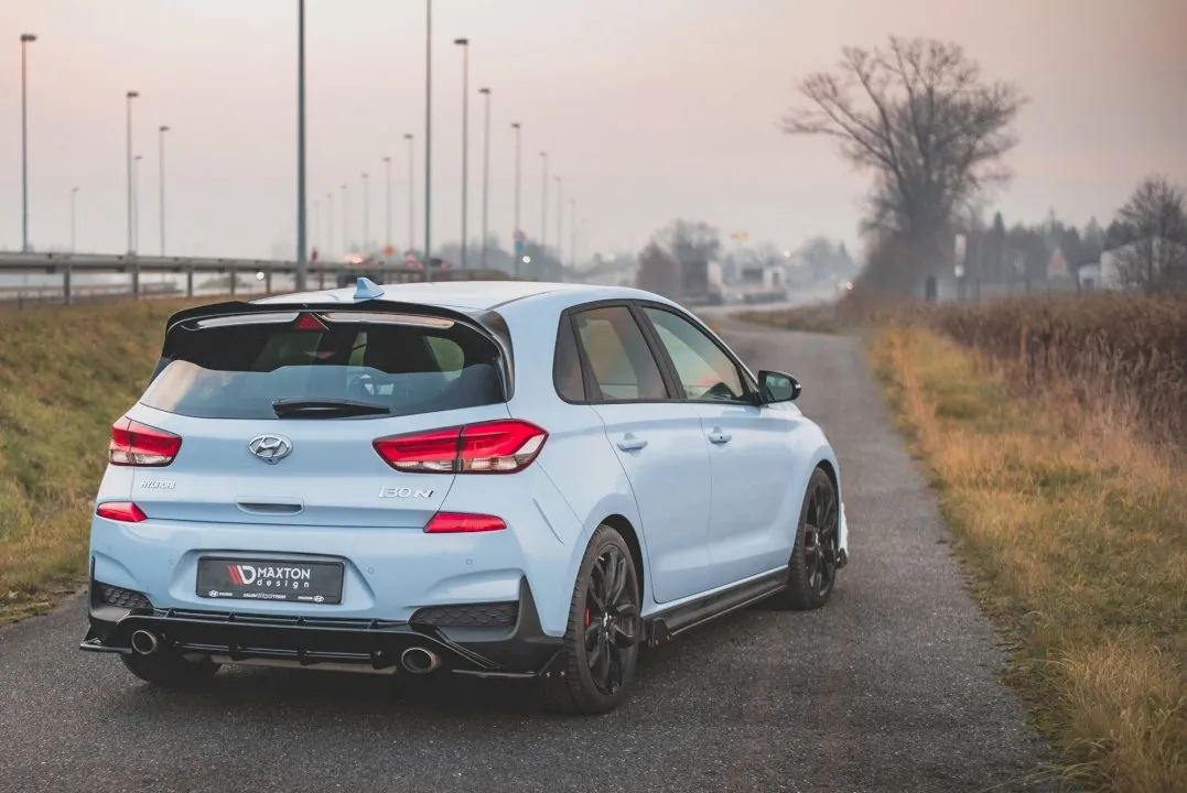 Maxton Design - SIDE SKIRTS DIFFUSERS V.5   FLAPS HYUNDAI I30 N MK3 / MK3 FL HATCHBACK / FASTBACK