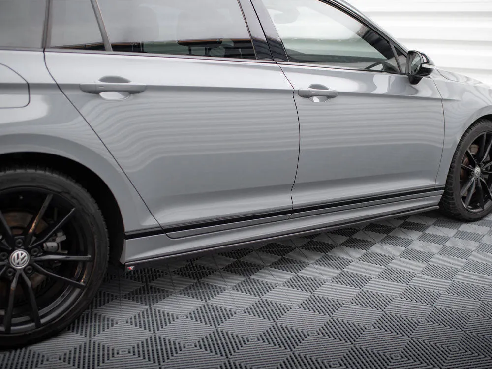 Maxton Design - SIDE SKIRTS DIFFUSERS VOLKSWAGEN PASSAT R-LINE B8 FACELIFT