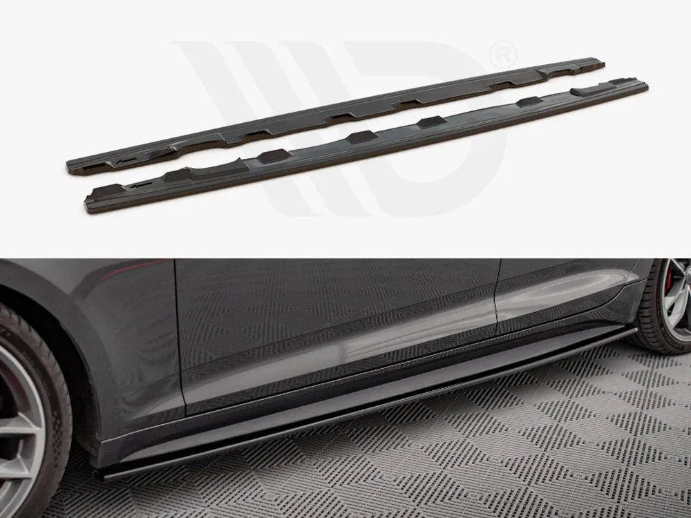 Maxton Design - SIDE SKIRTS SPLITTERS AUDI A5 F5 S-LINE SPORTBACK (2016 - UP)