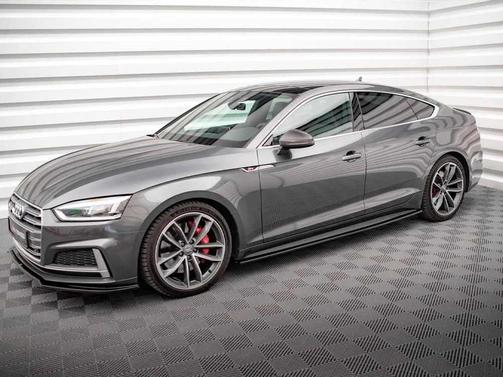 Maxton Design - SIDE SKIRTS SPLITTERS AUDI A5 F5 S-LINE SPORTBACK (2016 - UP)