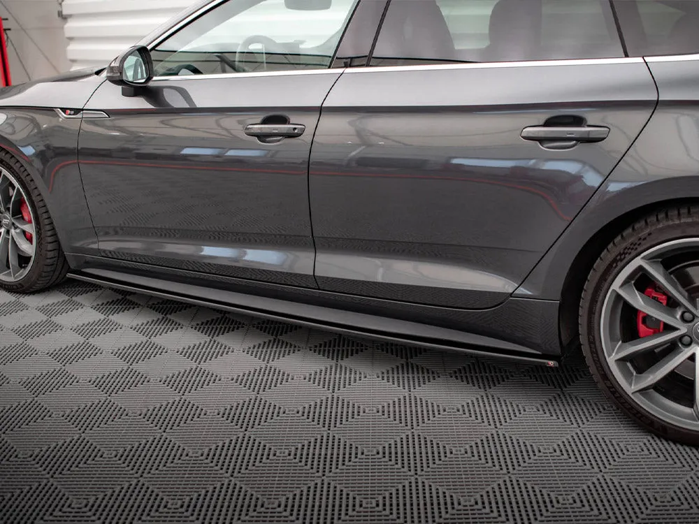 Maxton Design - SIDE SKIRTS SPLITTERS AUDI A5 F5 S-LINE SPORTBACK (2016 - UP)
