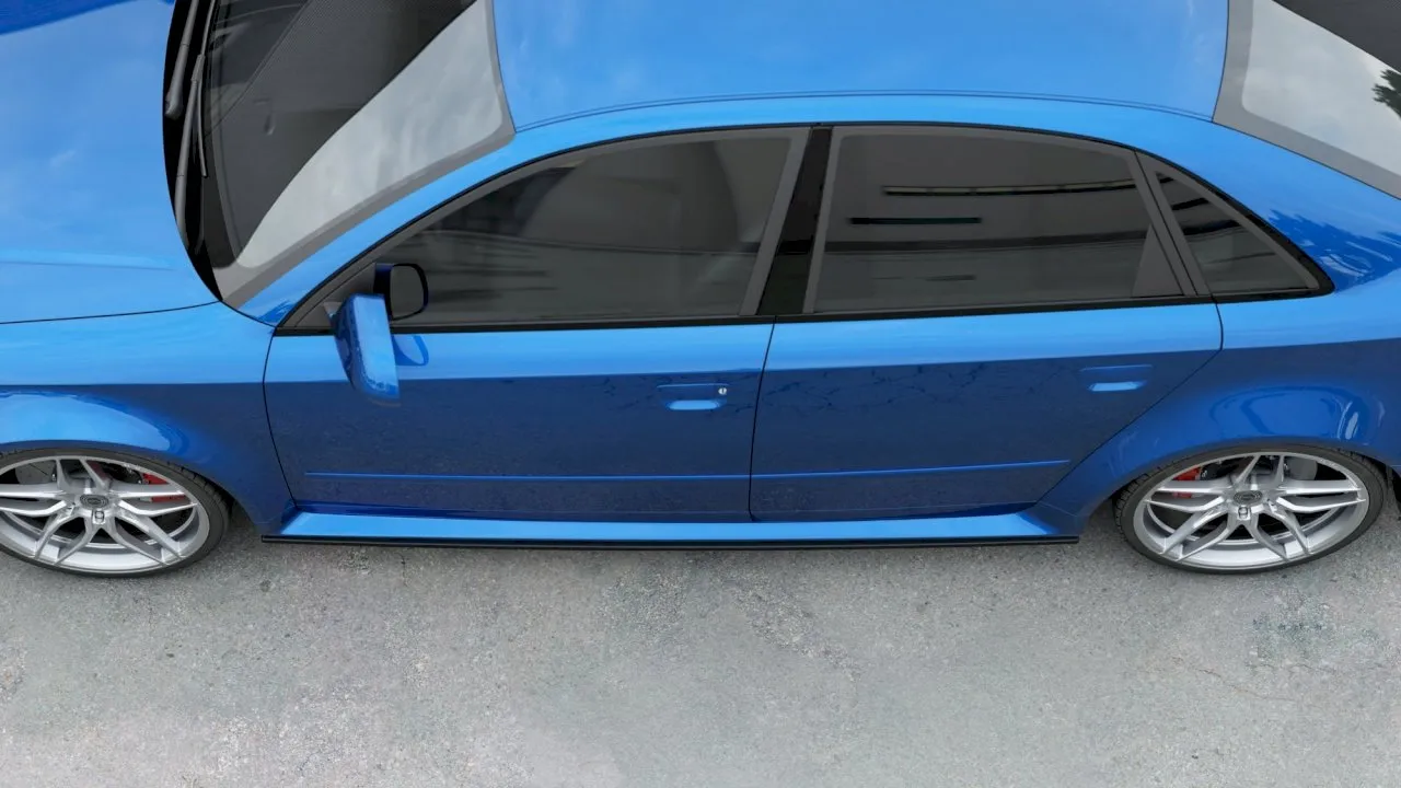 Maxton Design - SIDE SKIRTS SPLITTERS AUDI RS4 B7 (2006-2008)