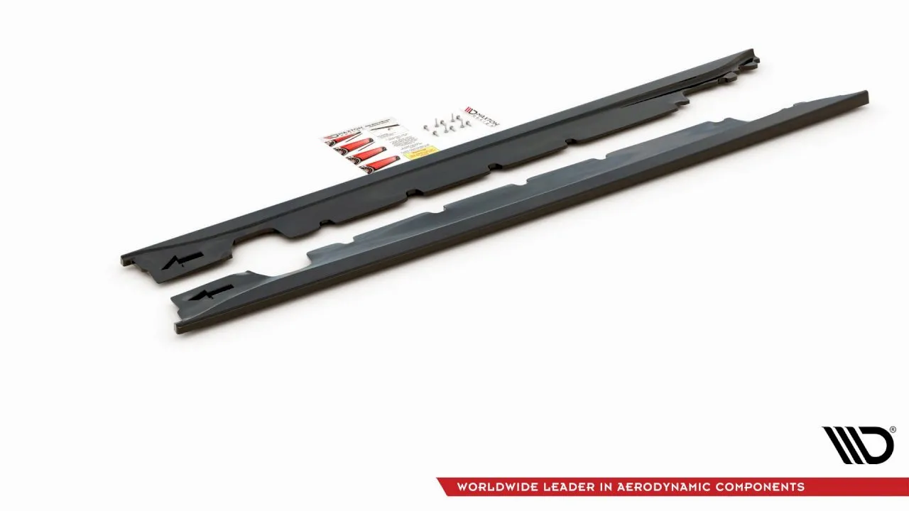 Maxton Design - SIDE SKIRTS SPLITTERS MINI COOPER/ ONE R50 (2001-2006)