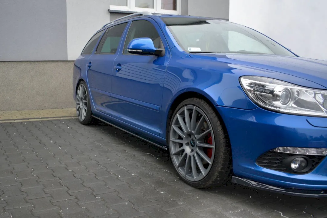 Maxton Design - SIDE SKIRTS SPLITTERS SKODA OCTAVIA MK2 VRS FACELIFT (2008-2013)