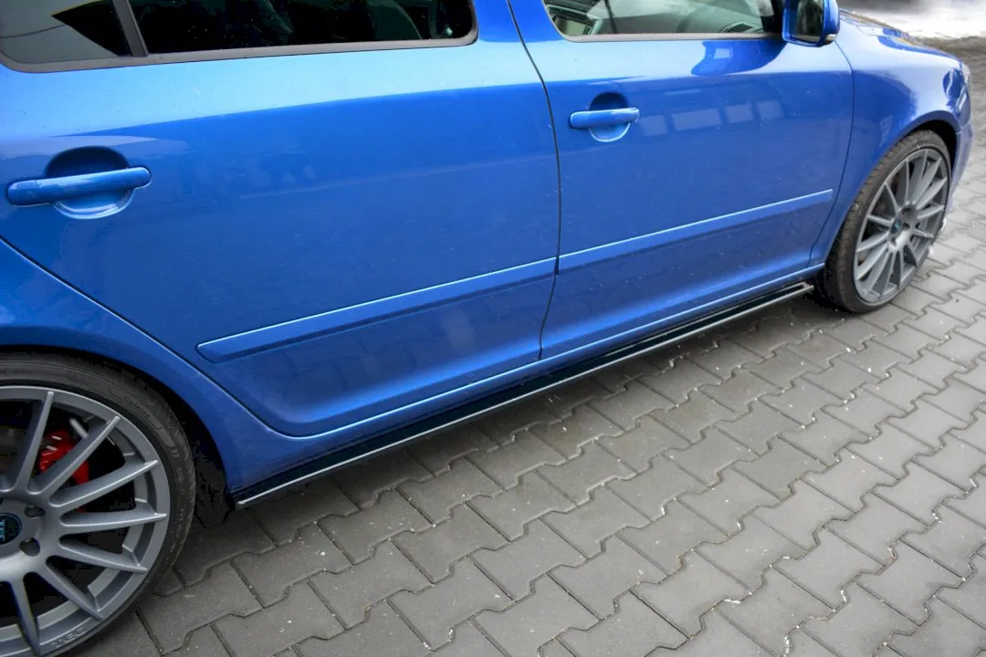 Maxton Design - SIDE SKIRTS SPLITTERS SKODA OCTAVIA MK2 VRS FACELIFT (2008-2013)