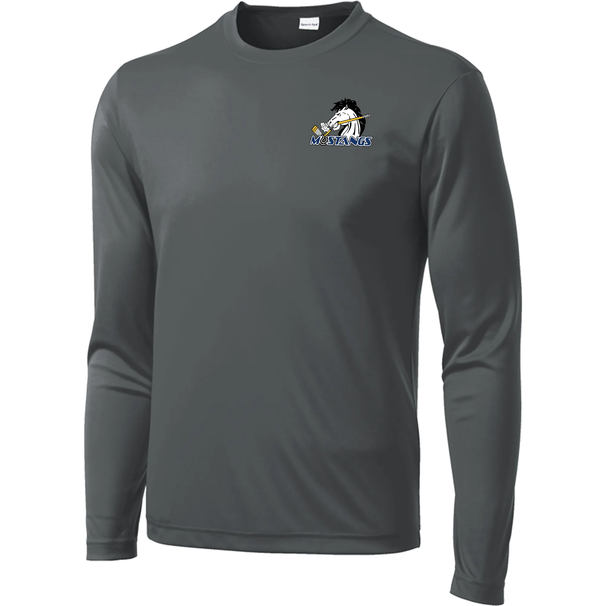 Mid-State Mustangs Long Sleeve PosiCharge Competitor Tee