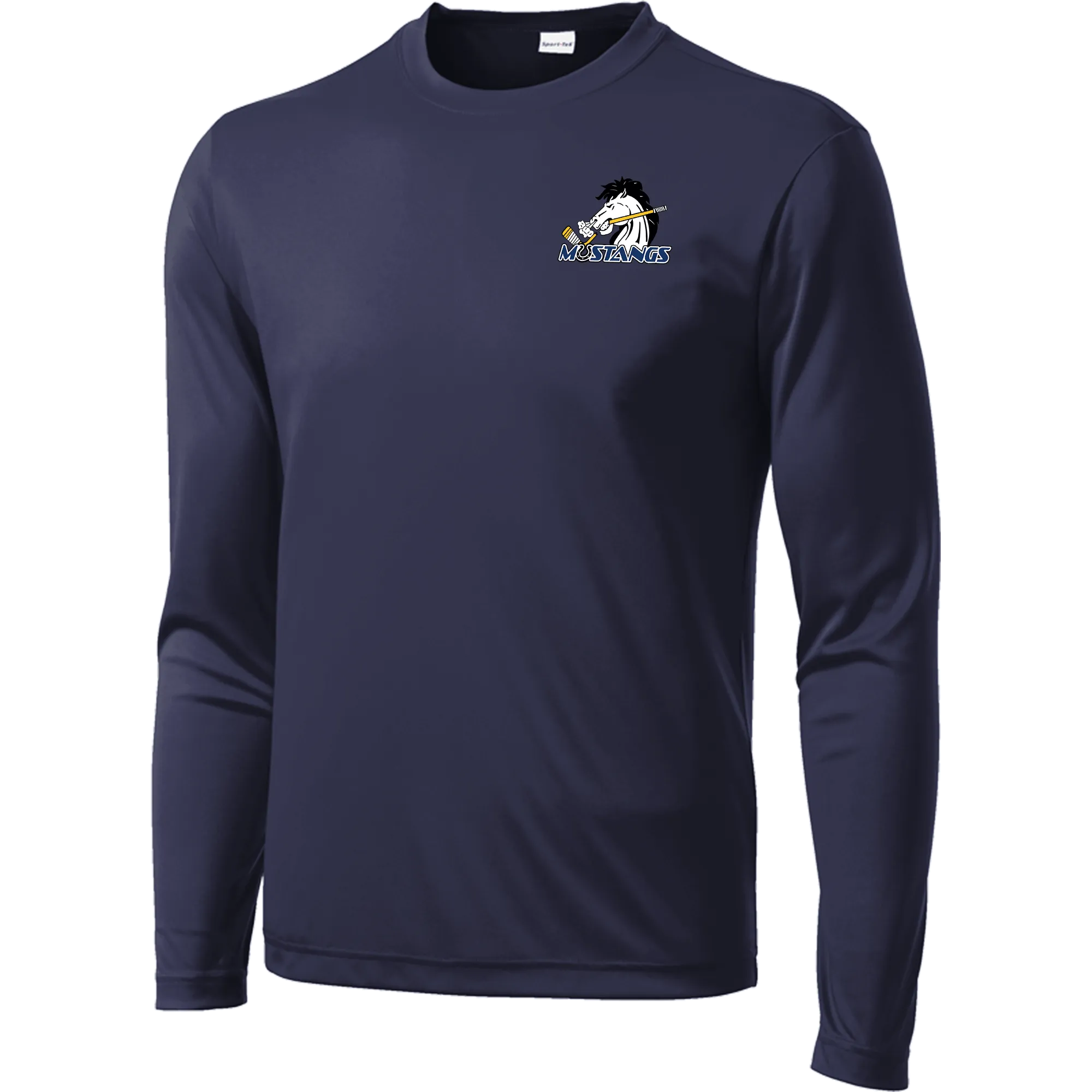 Mid-State Mustangs Long Sleeve PosiCharge Competitor Tee