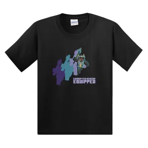 Minecraft Dungeons Corrupted Beacon Equipped Kids T-Shirt