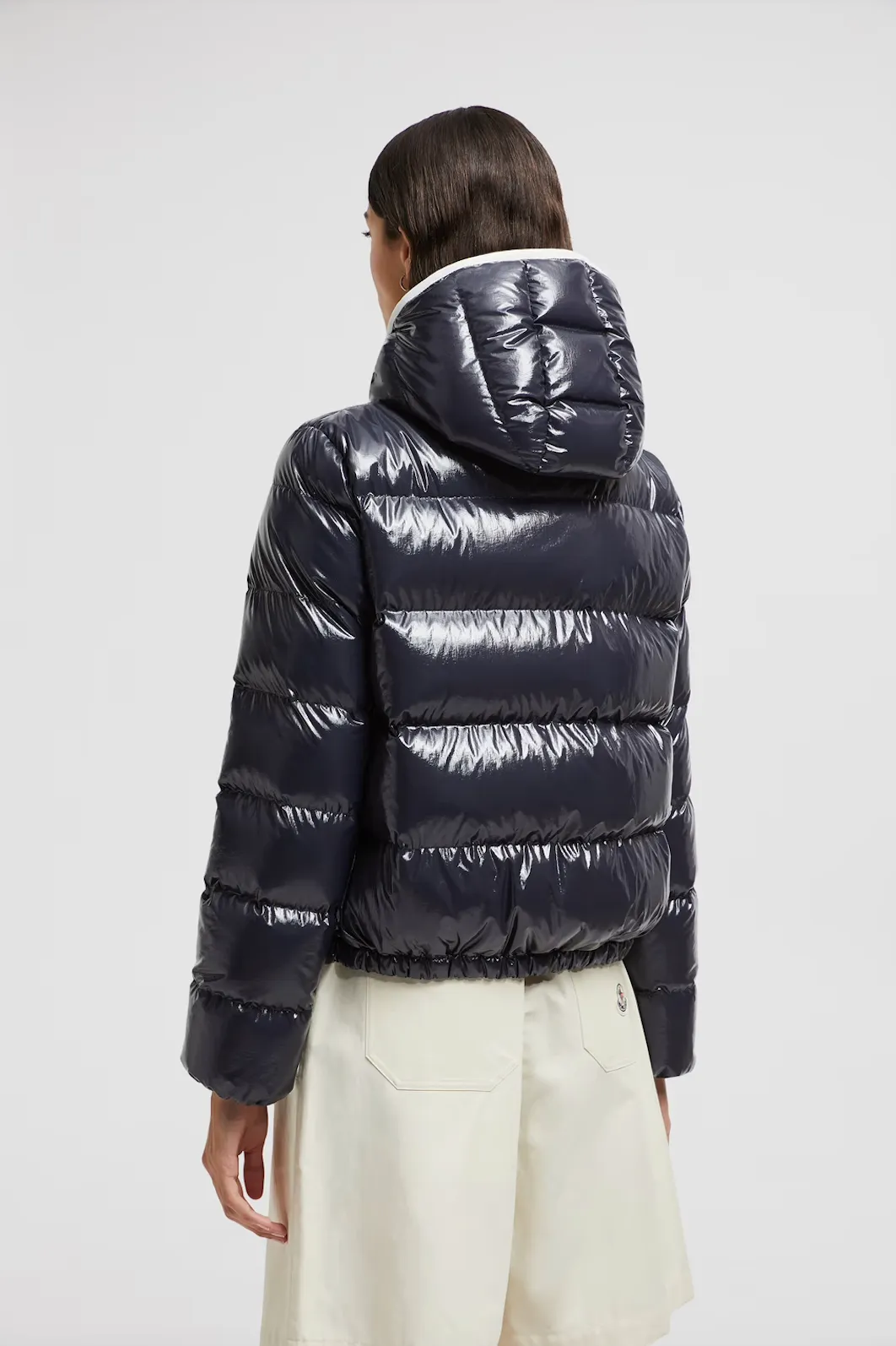 MONCLER ANDRO SHORT DOWN JACKET BLUE