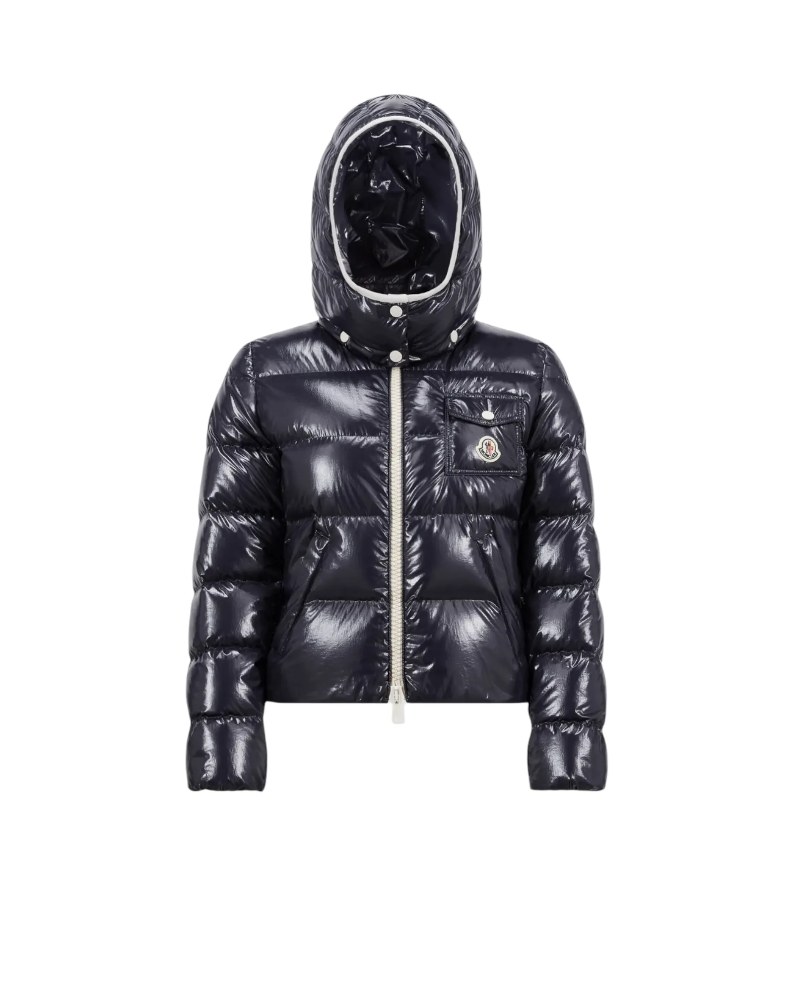 MONCLER ANDRO SHORT DOWN JACKET BLUE