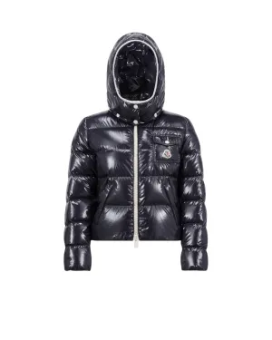 MONCLER ANDRO SHORT DOWN JACKET BLUE