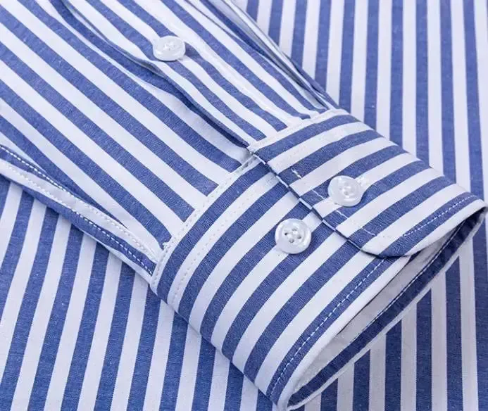 New Quality Concealed Button Men Shirt Long Sleeves Dress Shirts For Men