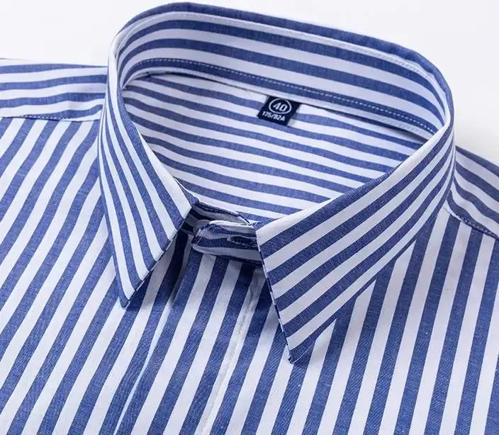 New Quality Concealed Button Men Shirt Long Sleeves Dress Shirts For Men