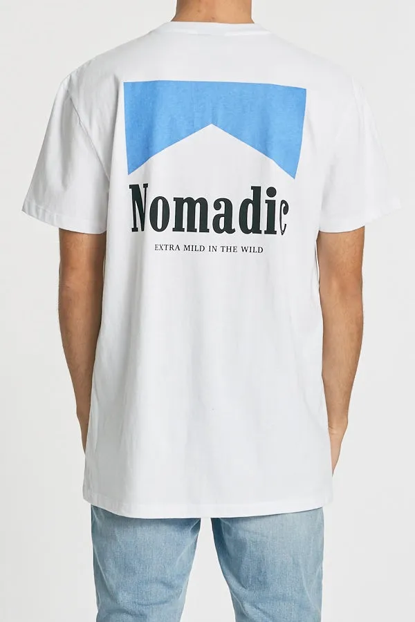 Nomadic Paradise MENS EXTRA MILD STANDARD TEE - WHITE