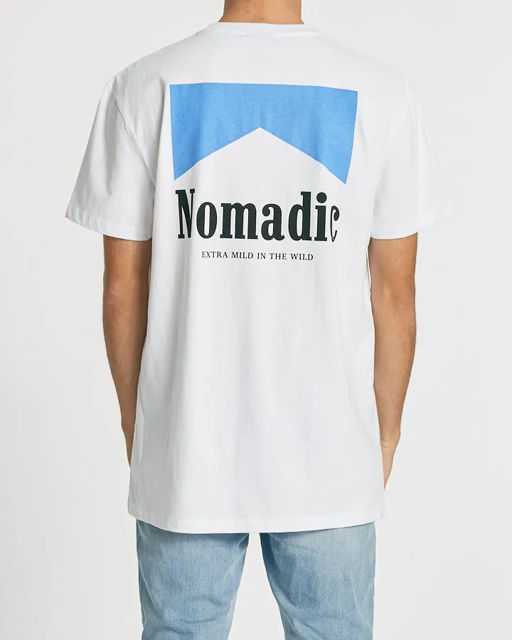 Nomadic Paradise MENS EXTRA MILD STANDARD TEE - WHITE