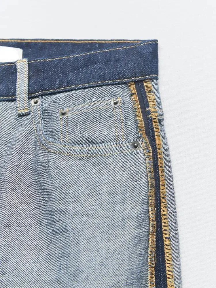 Pre Order:  Reverse Wear Wide Leg Jeans