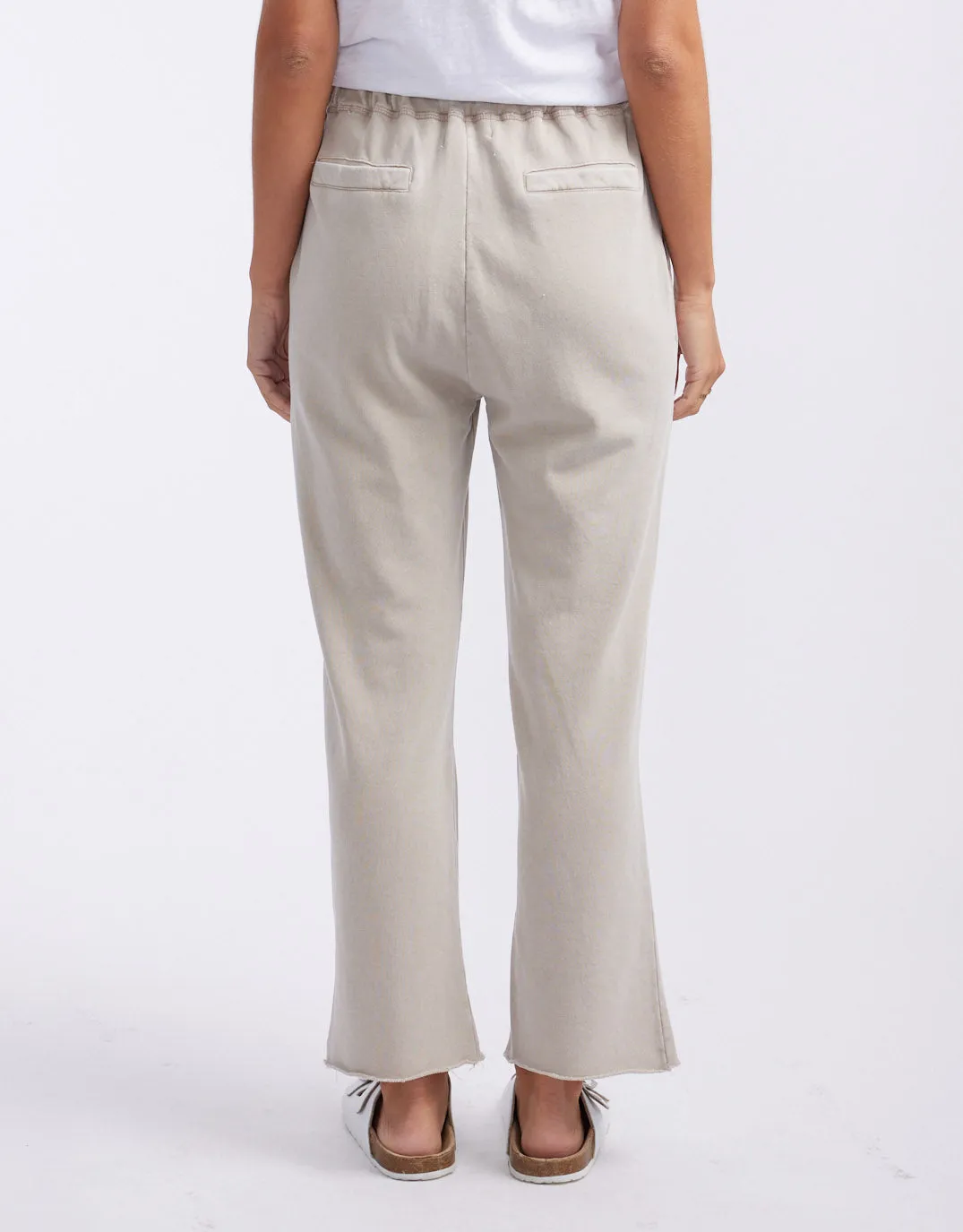 Raw Edge Lounge Pant - Stone