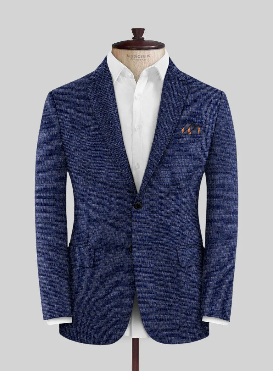 Reda Arijo Royal Blue Wool jacket