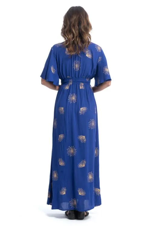 Romance Dress- Cobalt