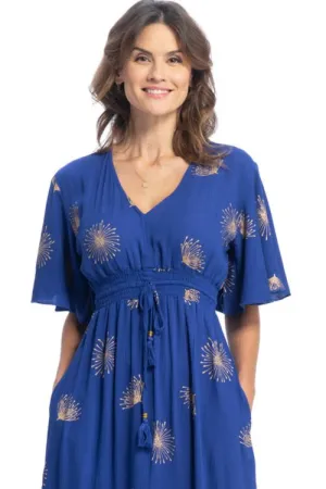 Romance Dress- Cobalt