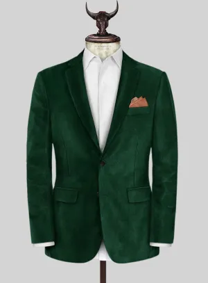 Royal Green Velvet Jacket