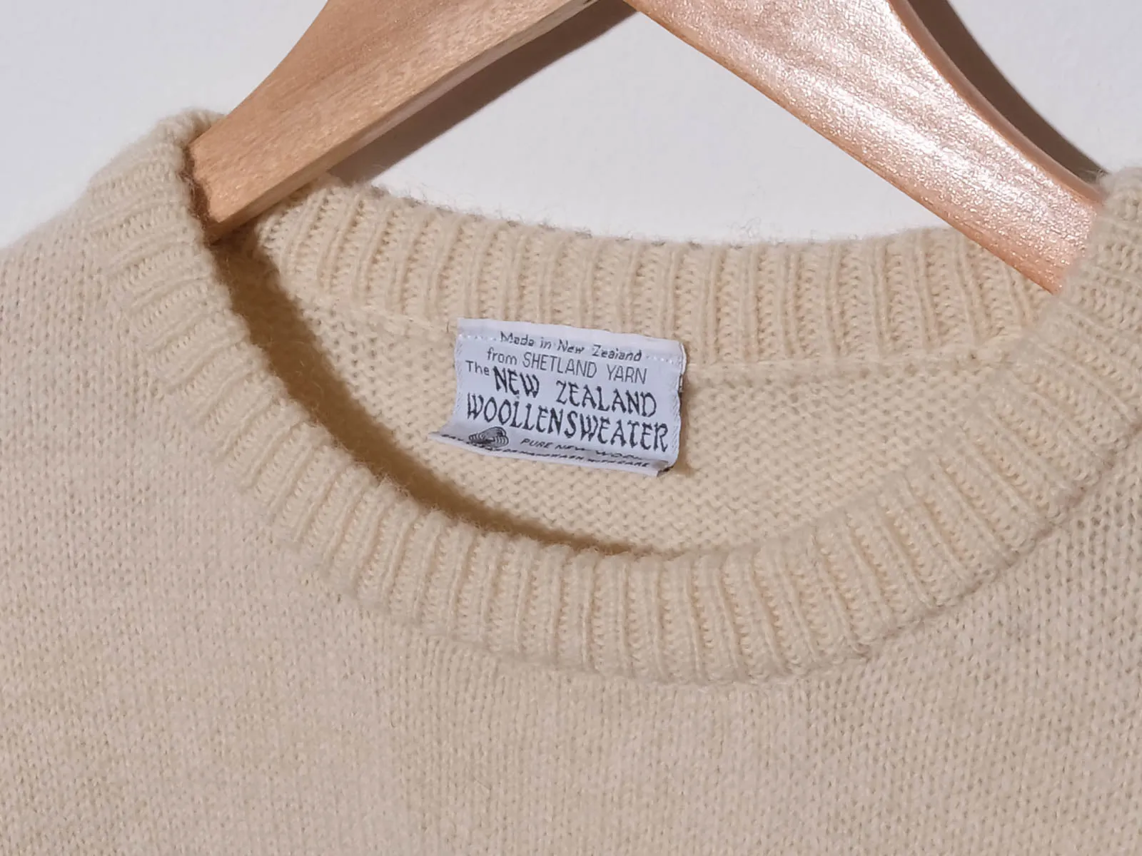 Sheep Sweater (White×Natural)