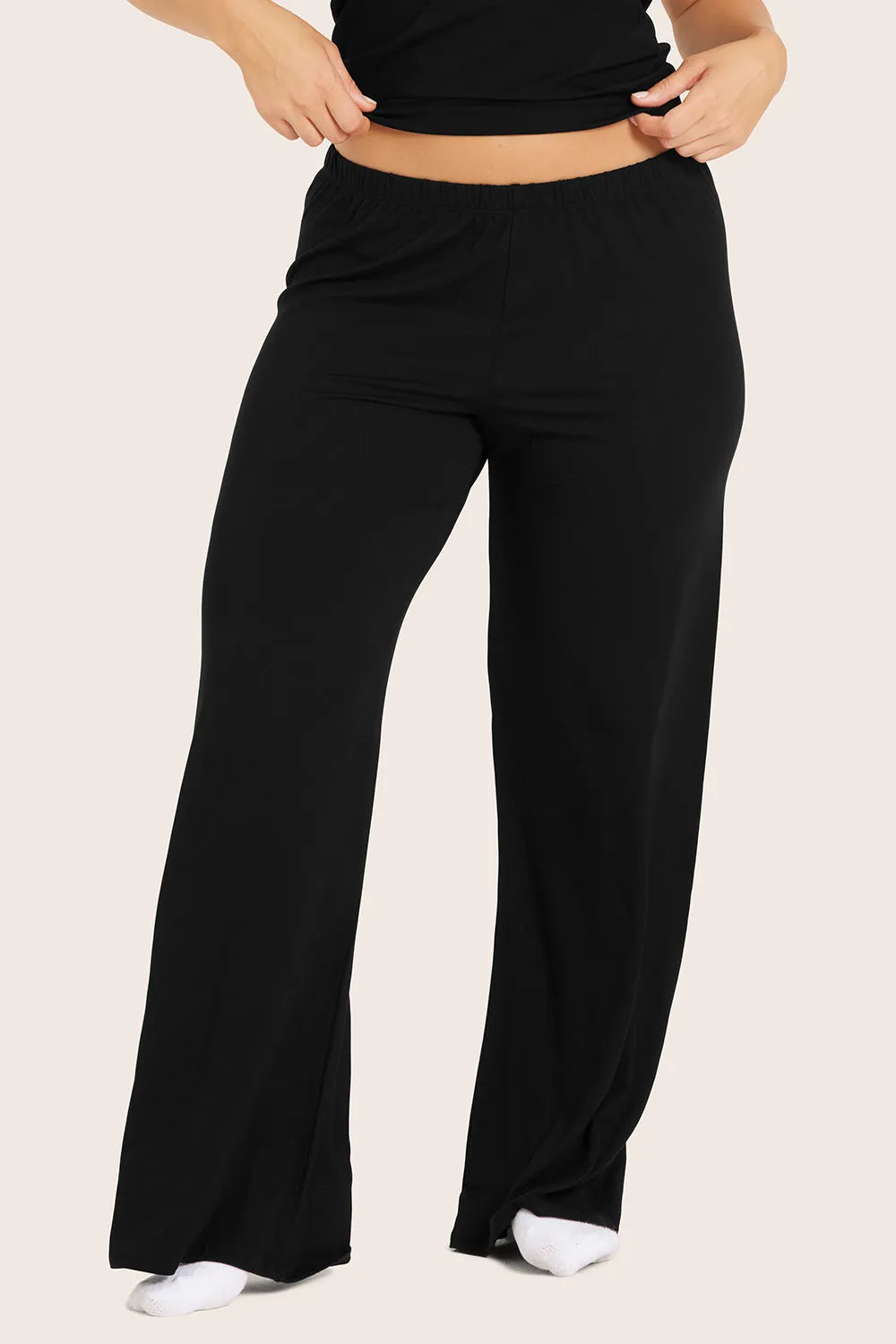 SLEEP JERSEY CLASSIC SLEEP PANTS - ONYX