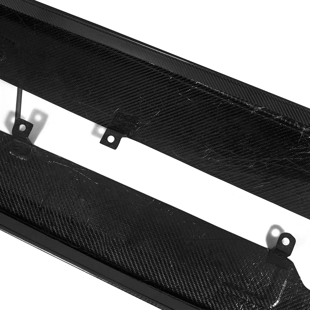 SOOQOO USA Side Skirts for BMW X5M X5MC F95 LCI Carbon Fiber