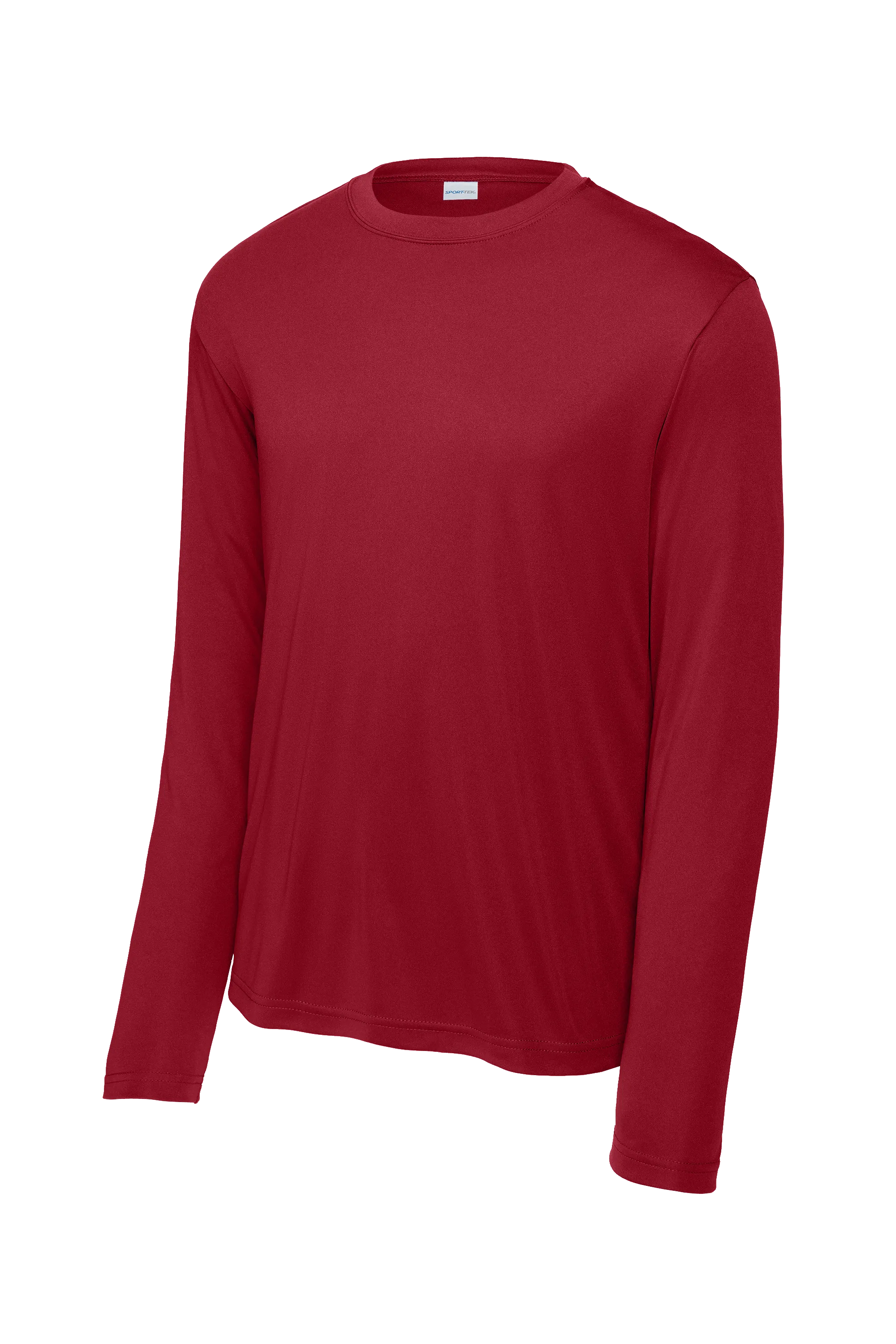 Sport-Tek® Long Sleeve PosiCharge® Competitor™ Tee - Deep Red