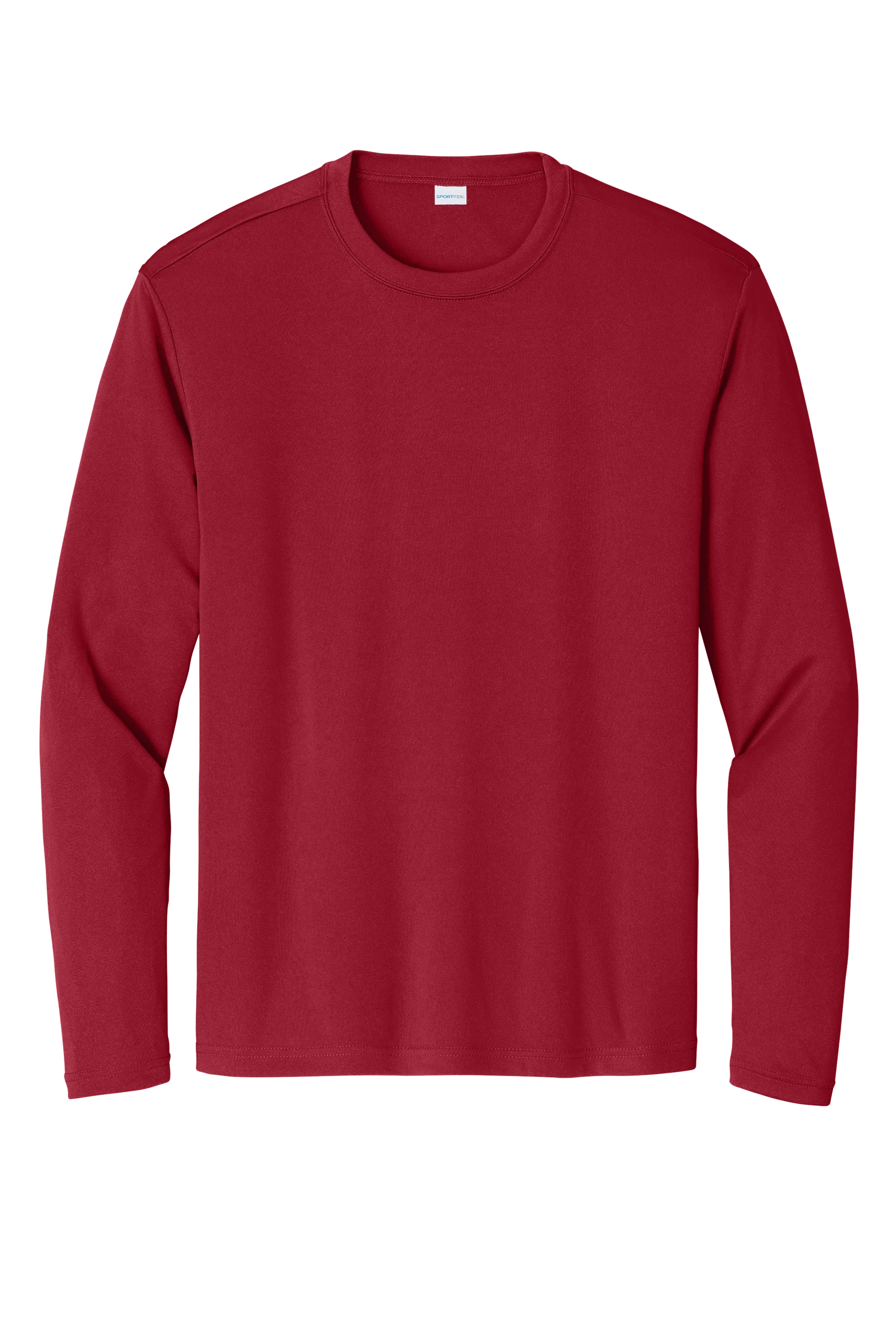 Sport-Tek® Long Sleeve PosiCharge® Competitor™ Tee - Deep Red