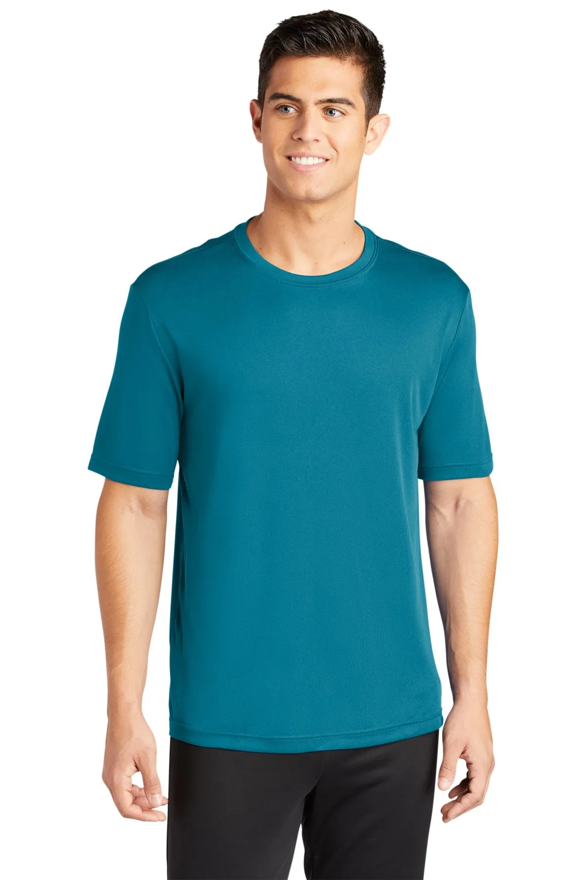 Sport-Tek Tall PosiCharge Branded Competitor Tee's, Tropic Blue