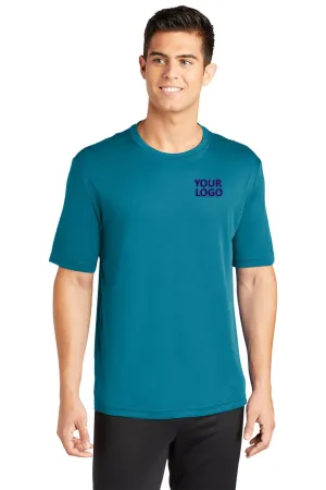Sport-Tek Tall PosiCharge Branded Competitor Tee's, Tropic Blue
