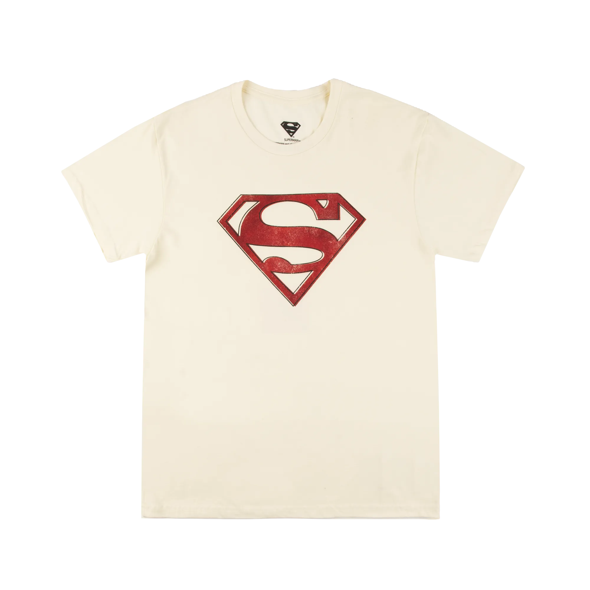 Superman S-Shield Natural Tee