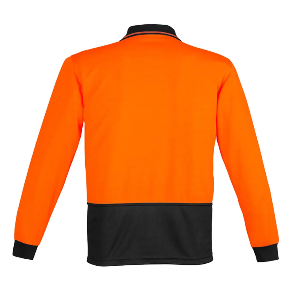 Syzmik ZH232 Unisex Hi Vis Basic Long Sleeve Polo