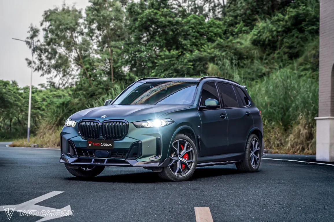 TAKD Side Skirts for BMW X5 M60i M50i & s/x Drive 40i G05 2019-ON Carbon Fiber