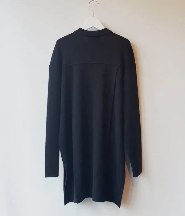 TAN/OVERSIZE SHIRTS(BLACK)