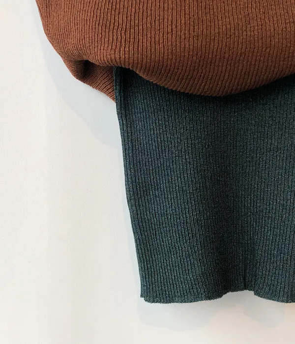 TAN/SPARKLE CAMITANK(BRONZE GREEN)