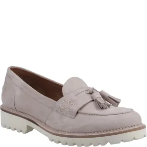 Taupe Ginny Suede Loafers