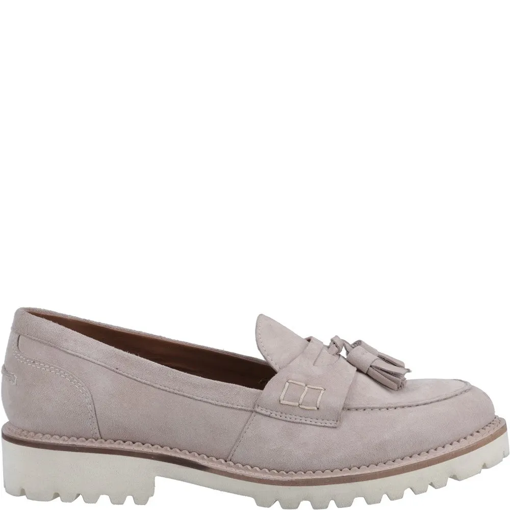 Taupe Ginny Suede Loafers