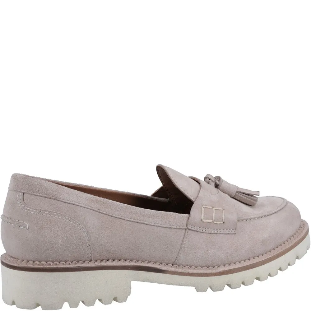 Taupe Ginny Suede Loafers