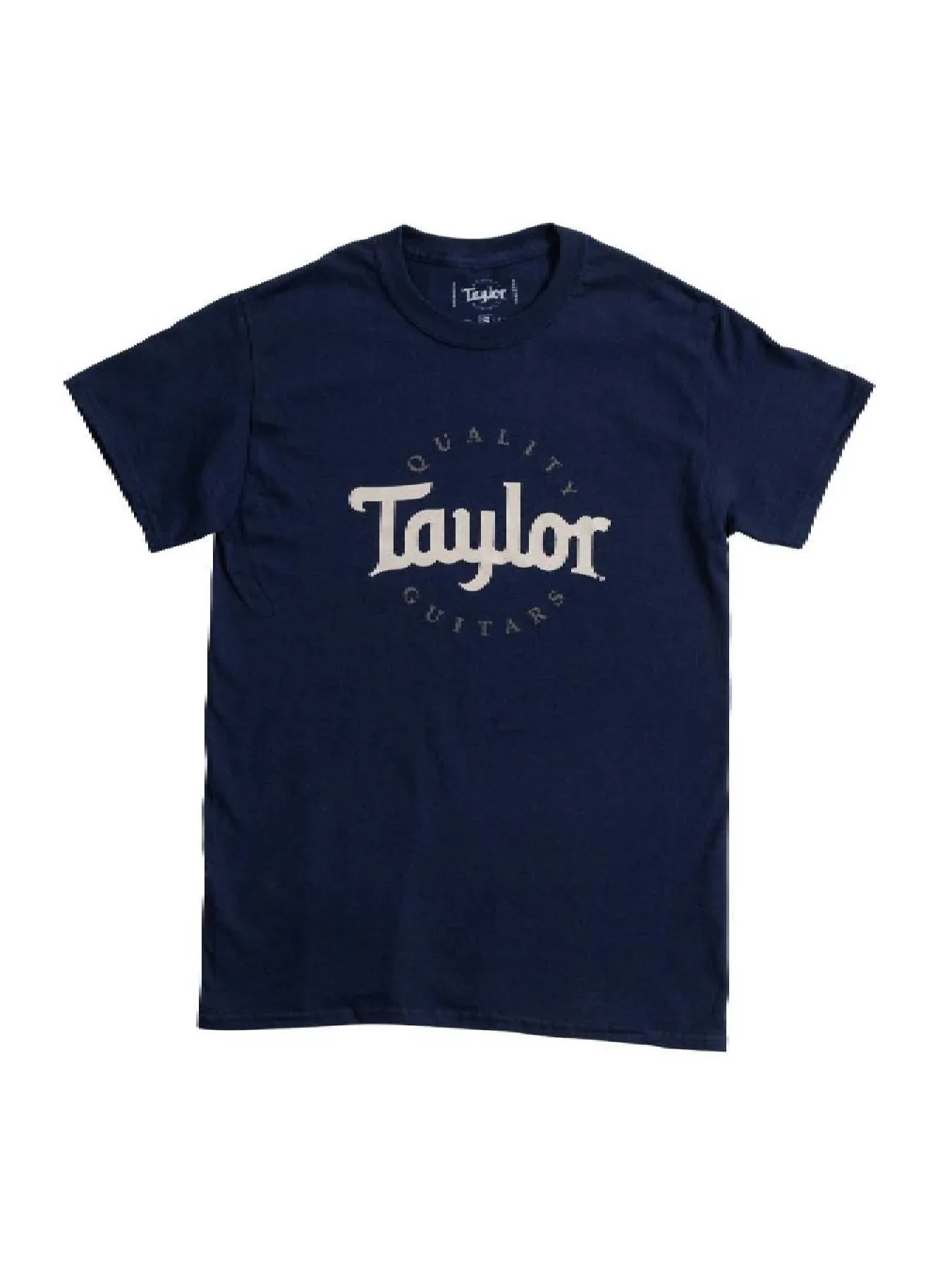 Taylor Mens Two-Color Logo T-Shirt, Navy, XL