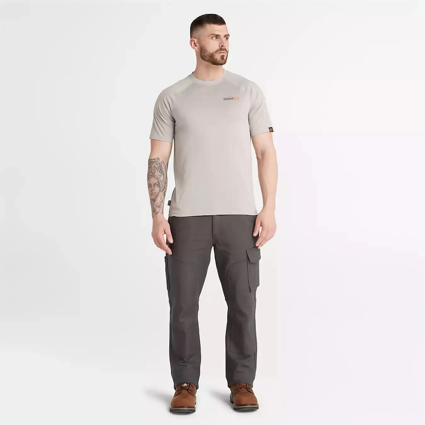 Timberland PRO Men's Wicking Good Athletic-Fit Short Sleeve T-Shirt