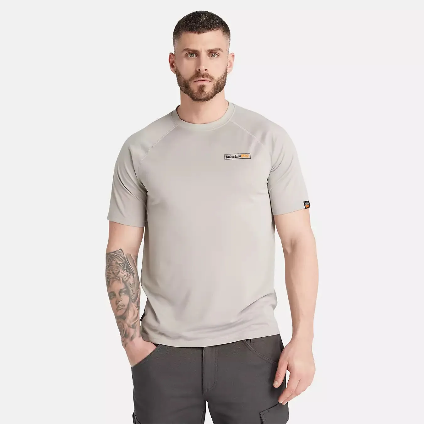 Timberland PRO Men's Wicking Good Athletic-Fit Short Sleeve T-Shirt