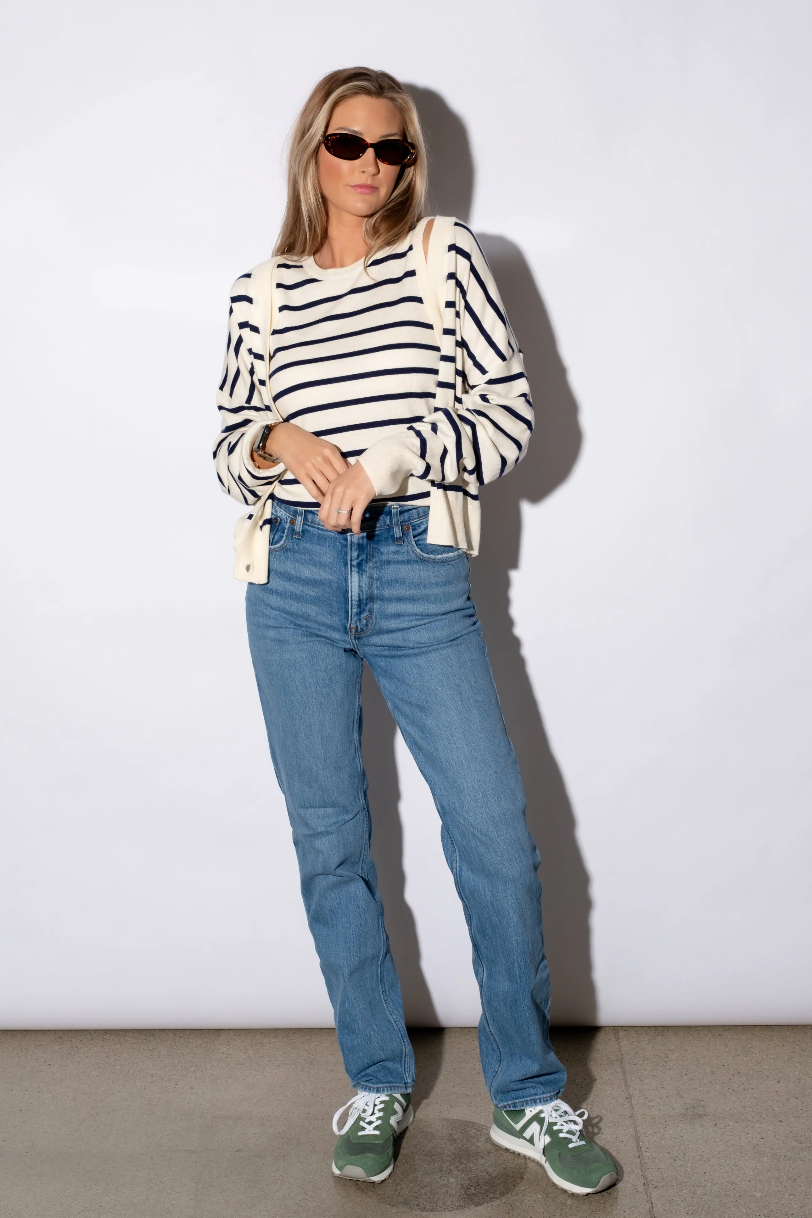 Twila Striped Cardigan