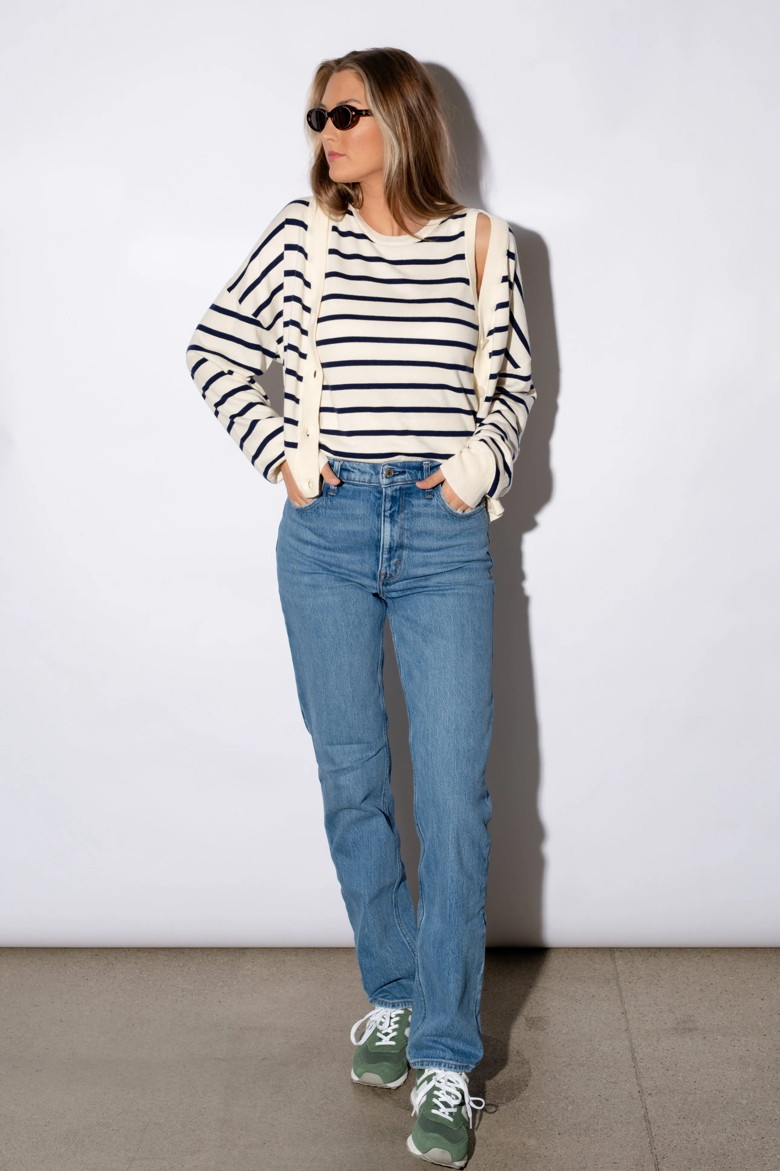 Twila Striped Cardigan