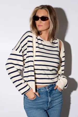 Twila Striped Cardigan