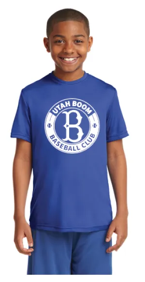 UTAH BOOM YOUTH T CIRCLE LOGO