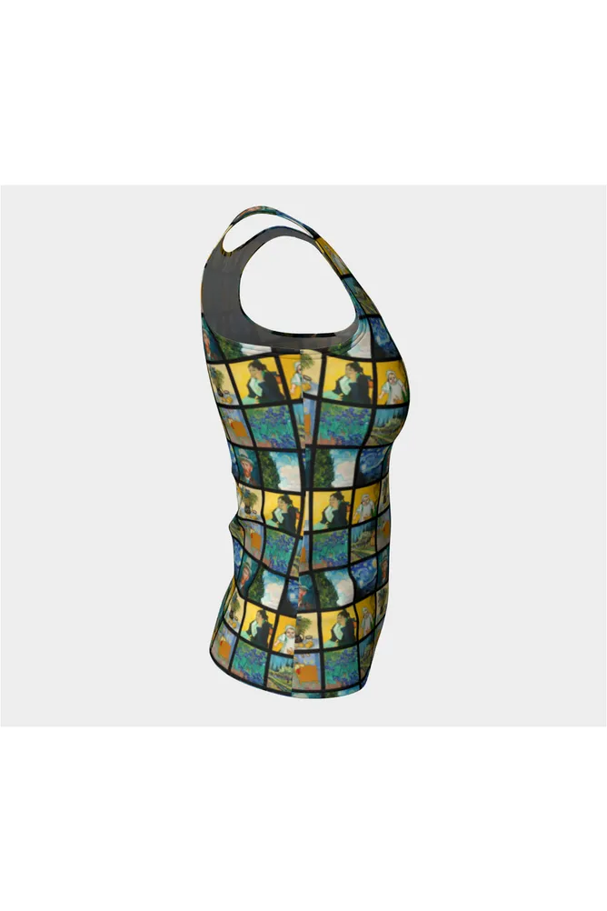 Van Gogh Fitted Tank Top