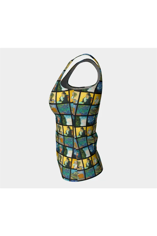 Van Gogh Fitted Tank Top